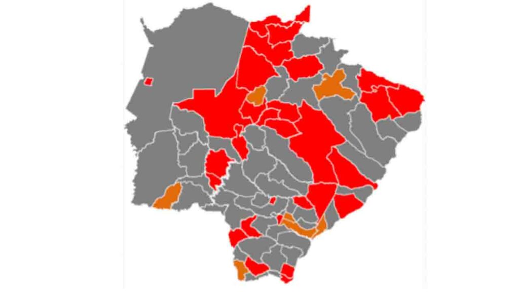 Com colapso na saúde e novas variantes, Secretaria de Saúde de MS pede lockdown em 43 cidades Com colapso na saúde e novas variantes, Secretaria de Saúde de MS pede lockdown em 43 cidades