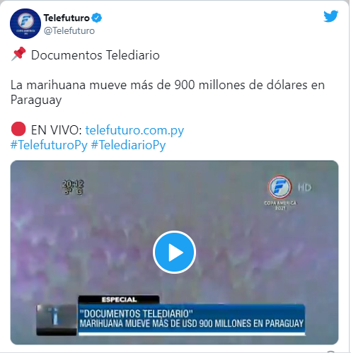 ¿Cuánto dinero mueve la marihuana en Paraguay? ¿Cuánto dinero mueve la marihuana en Paraguay?