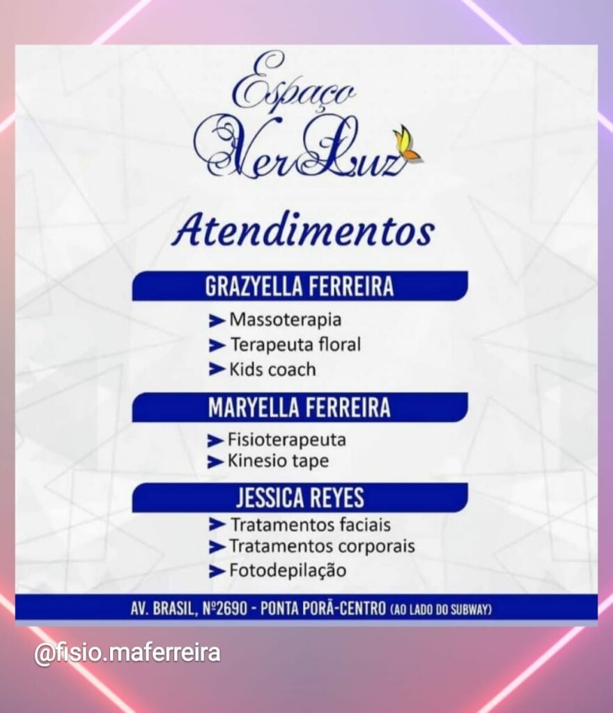 Neste sábado, inaugura em Ponta Porã, Espaço VerLuz Neste sábado, inaugura em Ponta Porã, Espaço VerLuz