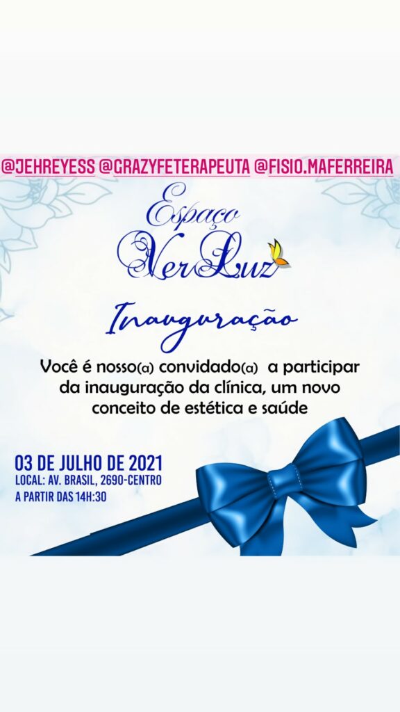 Neste sábado, inaugura em Ponta Porã, Espaço VerLuz Neste sábado, inaugura em Ponta Porã, Espaço VerLuz