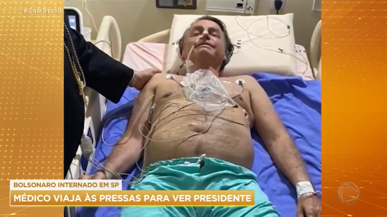 Bolsonaro tem evolução e está sem sonda, mas segue internado