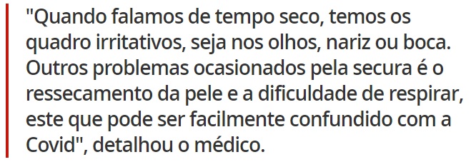 Tempo seco, resfriado, gripe ou Covid? Especialistas explicam quais são os sintomas de cada uma das condições Tempo seco, resfriado, gripe ou Covid? Especialistas explicam quais são os sintomas de cada uma das condições