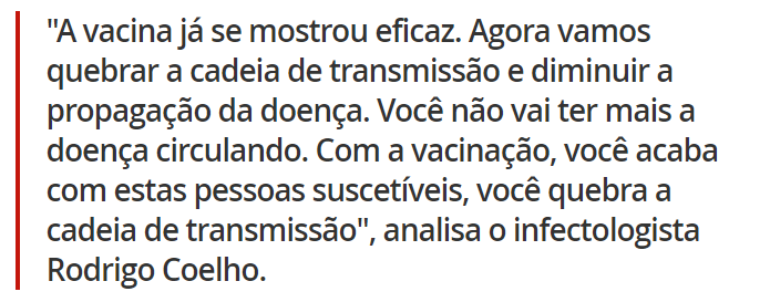 MS imuniza mais de 88% dos maiores de 60 anos MS imuniza mais de 88% dos maiores de 60 anos