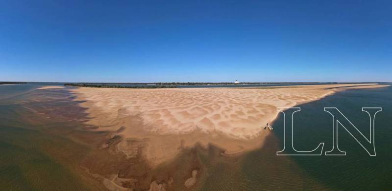 La bajante histórica del río Paraná La bajante histórica del río Paraná