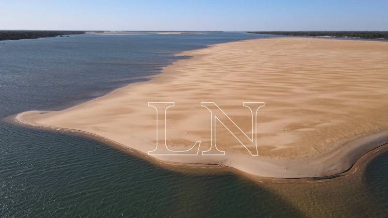 La bajante histórica del río Paraná La bajante histórica del río Paraná