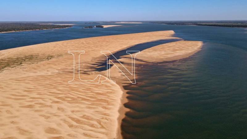 La bajante histórica del río Paraná La bajante histórica del río Paraná