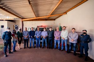 Polícia Militar de Antônio João recebe nova viatura Polícia Militar de Antônio João recebe nova viatura