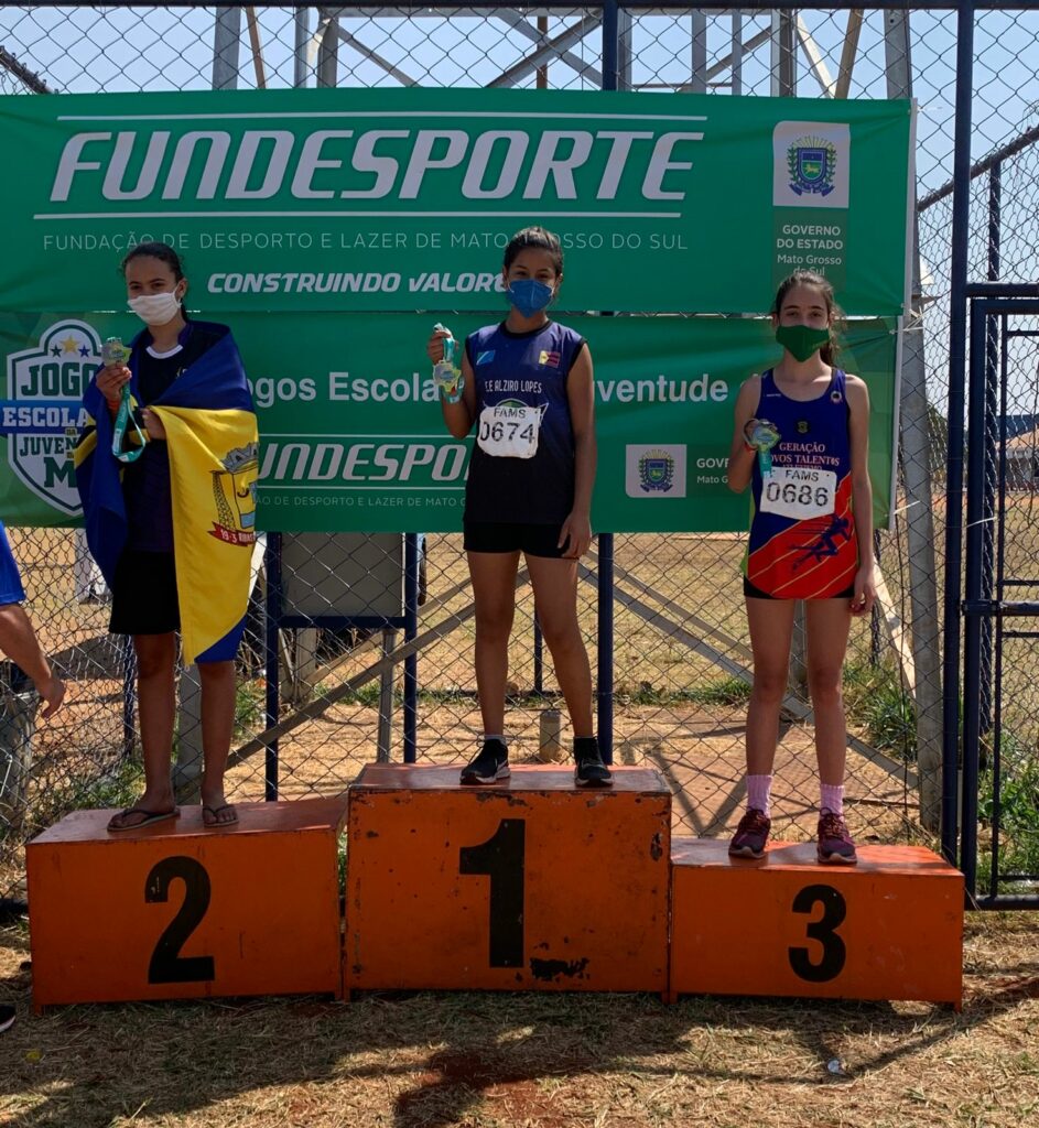 Atletas de Ponta Porã são destaque nos Jogos Escolares da Juventude de MS