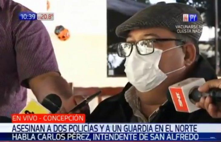 Ataque en el Norte: Intendente pide urgente seguridad en San Alfredo Ataque en el Norte: Intendente pide urgente seguridad en San Alfredo