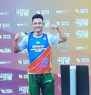 Pontaporanense vence prova e é o atleta mais veloz do País Pontaporanense vence prova e é o atleta mais veloz do País