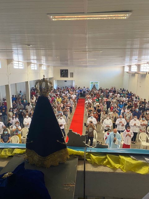 Manifestações de fé marcam o dia de Nossa Senhora Aparecida em Ponta Porã Manifestações de fé marcam o dia de Nossa Senhora Aparecida em Ponta Porã