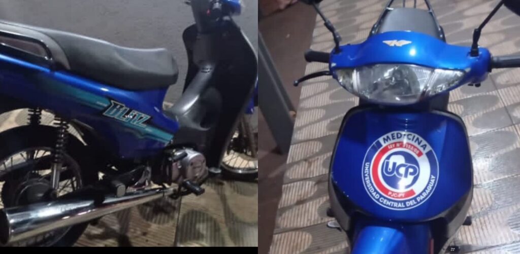 Ponta Porã: Estudante de medicina tem moto furtada no centro