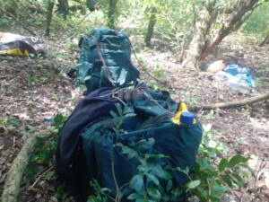 Hallan campamento del ACA-EP: incautan fusil de la Policía y otras evidencias
