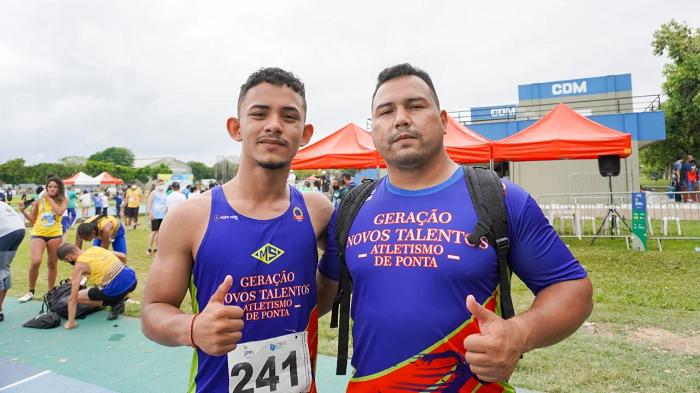 O atleta Gabriel de Ponta Porã conquista sua segunda medalha de ouro no JEB's