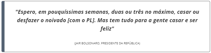 Bolsonaro diz que pode procurar outros partidos: 'Tenho limite' Bolsonaro diz que pode procurar outros partidos: 'Tenho limite'