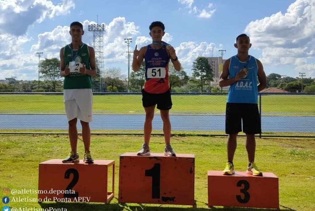 Equipe de atletismo de Ponta Porã é campeã geral masculino dos Jogos Abertos de Campo Grande