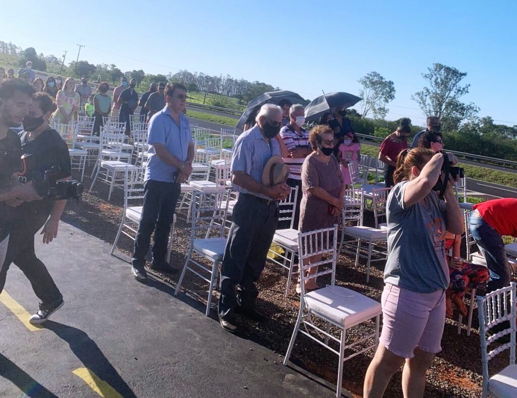 Empresário pontaporanense participa da inauguração de santuário em Regente Feijó Empresário pontaporanense participa da inauguração de santuário em Regente Feijó