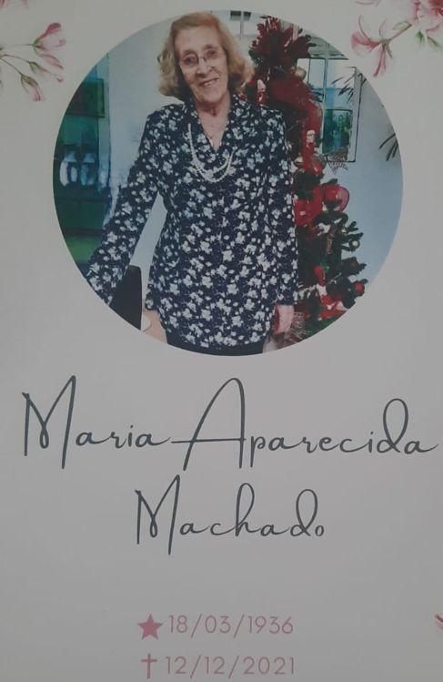 Convite de Missa: Maria Aparecida Machado Convite de Missa: Maria Aparecida Machado