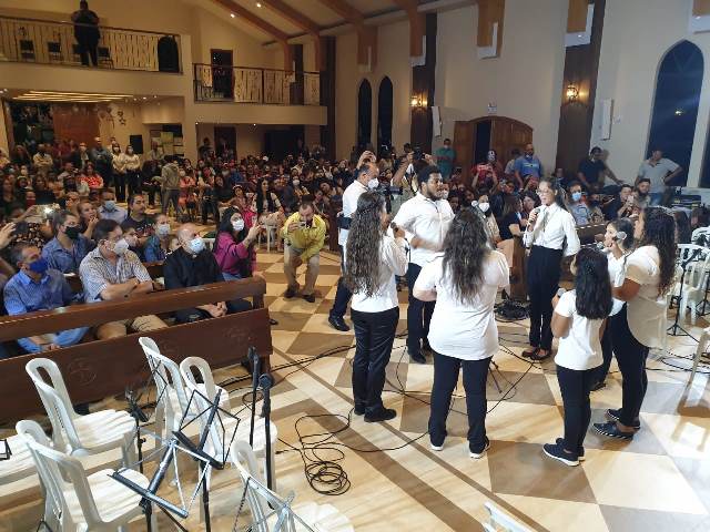 Som e Vida inicia com Cantata de Natal na Igreja São Charbel em Ponta Porã