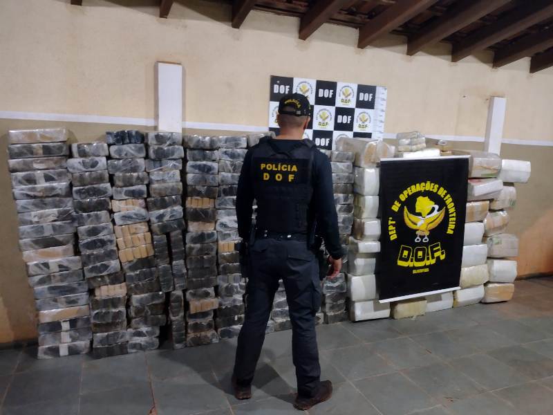 DOF continua como referência no país no combate aos crimes transfronteiriços DOF continua como referência no país no combate aos crimes transfronteiriços