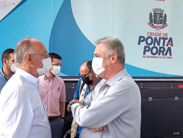 Ação na Fronteira levou várias pessoas na Linha Internacional em Ponta Porã