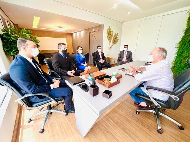Diretores da 5a Subseção da OAB de Ponta Porã realizaram visitas institucionais