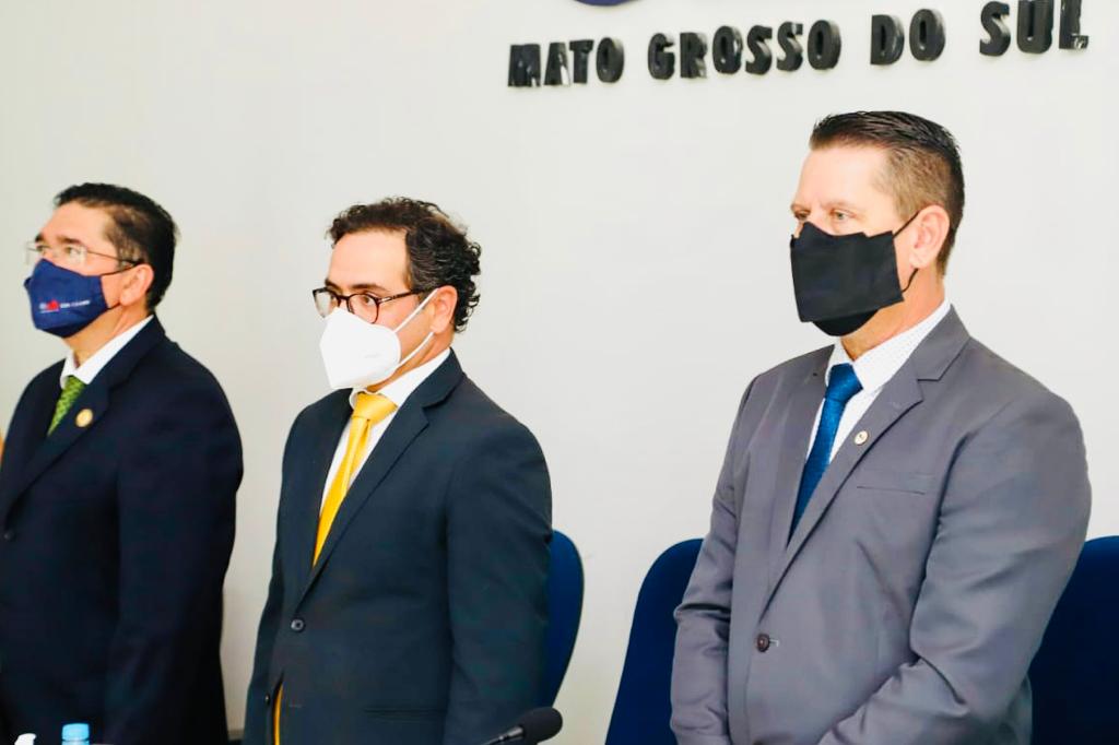 Diretoria da 5ª Subseção de Ponta Porã toma posse com a presença da diretoria da OAB/MS