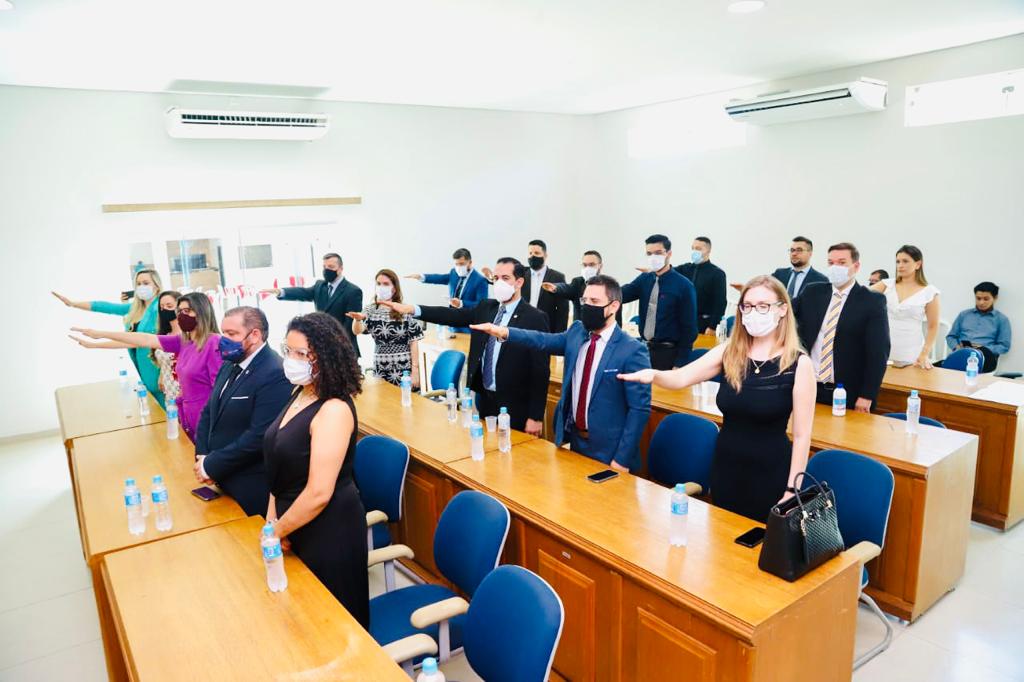 Diretoria da 5ª Subseção de Ponta Porã toma posse com a presença da diretoria da OAB/MS