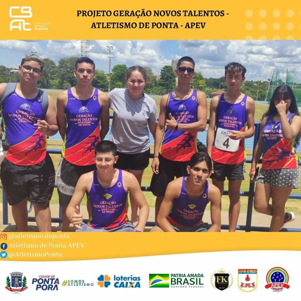 Atletismo de Ponta Porã participa da Seletiva para o Gymnasiade