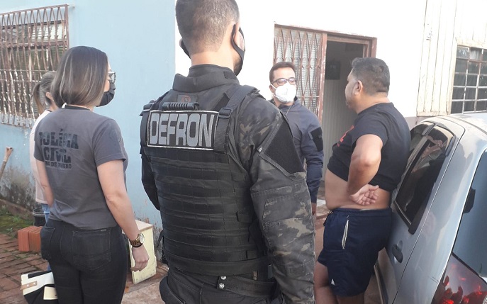 Defron-MS prestou ao apoio a Policia Carioca no cumprimento de mandados de busca e apreensão Defron-MS prestou ao apoio a Policia Carioca no cumprimento de mandados de busca e apreensão