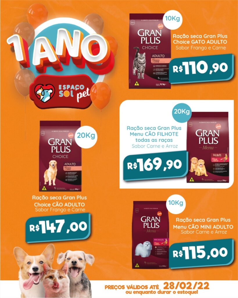 Sábado tem Café com Pet no Espaço Sol Pet em Ponta Porã