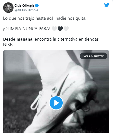 Fútbol Paraguayo: La particular camiseta alternativa de Olimpia que enloquece a sus hinchas Fútbol Paraguayo: La particular camiseta alternativa de Olimpia que enloquece a sus hinchas