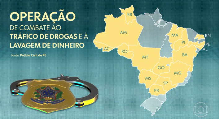 Megaoperação em 16 estados: chefe de quadrilha estava em presídio e 'quase todos eram empresários', diz delegado