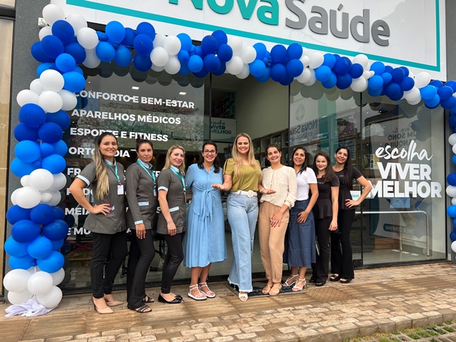 Ponta Porã: Com maior mix de produtos médico-hospitalares da região, Nova Saúde reinaugura loja