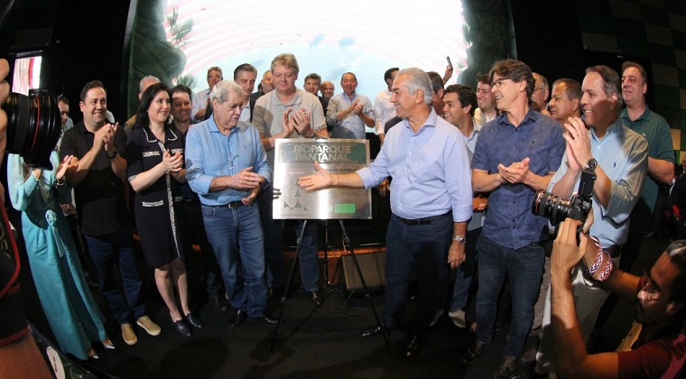 Reinaldo Azambuja destaca respeito ao dinheiro público ao inaugurar obra do Bioparque Pantanal Reinaldo Azambuja destaca respeito ao dinheiro público ao inaugurar obra do Bioparque Pantanal