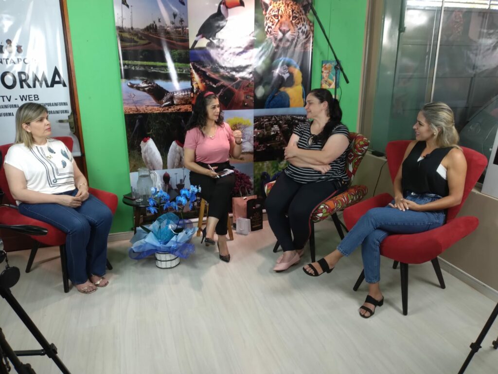 Programa Dora Nunes recebe empresária Sandra Albuquerque Marques, terapeuta Giuliane Godoy e arquiteta Lorena Bisso