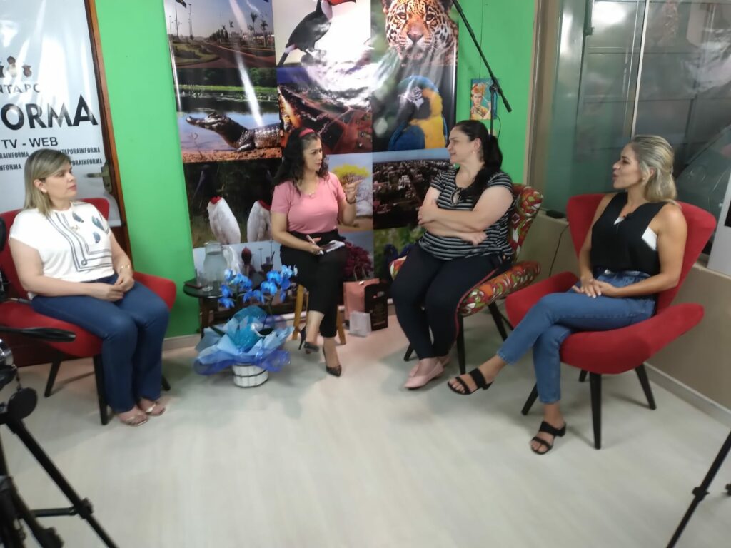 Programa Dora Nunes recebe empresária Sandra Albuquerque Marques, terapeuta Giuliane Godoy e arquiteta Lorena Bisso