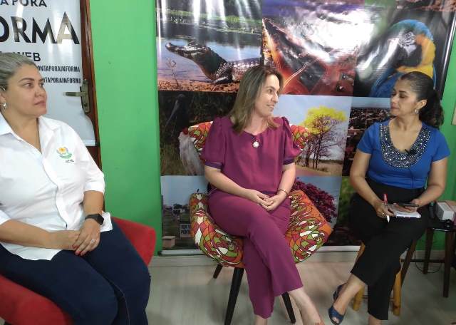 Programa Dora Nunes recebeu Jussara Ferreira, Isabela Pini e Vilma Alves