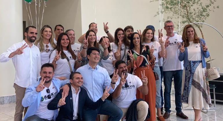 Bolsonaro vai a evento de filiação de Eduardo e Bia Kicis ao PL Bolsonaro vai a evento de filiação de Eduardo e Bia Kicis ao PL