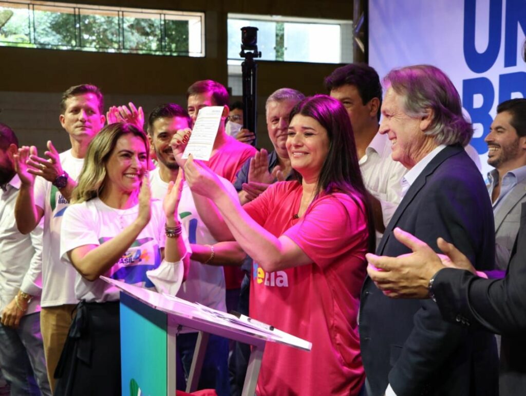 Eleições: Rose Modesto agora oficialmente faz parte do União Braasil Eleições: Rose Modesto agora oficialmente faz parte do União Braasil