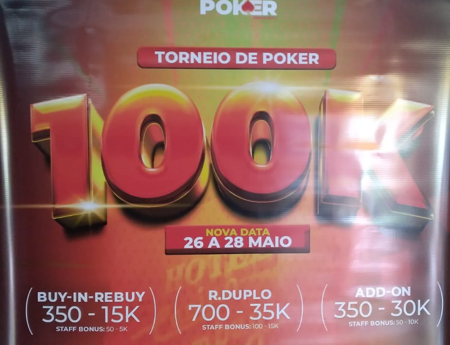 Fronteira: Começa nesta quinta-feira, o Torneio de Poker 100k no 'Hotel Casino Amambay'