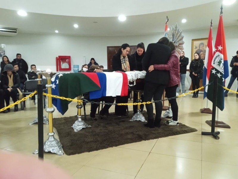 Sepultamento: José Carlos descansará eternamente junto a seu pai e seu irmão no cemitério Cristo Rei em Ponta Porã
