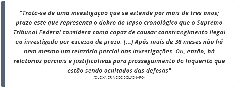 Bolsonaro ajuíza ação no STF contra Moraes por abuso de autoridade Bolsonaro ajuíza ação no STF contra Moraes por abuso de autoridade