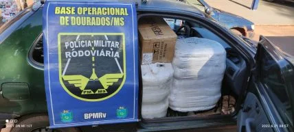 PMRE apreende cargas de contrabando e descaminho, na MS 379