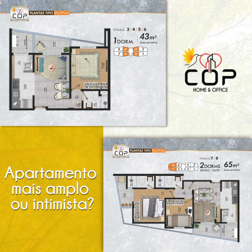 Obra do edifício da Cop Home & Office está a todo vapor em Ponta Porã