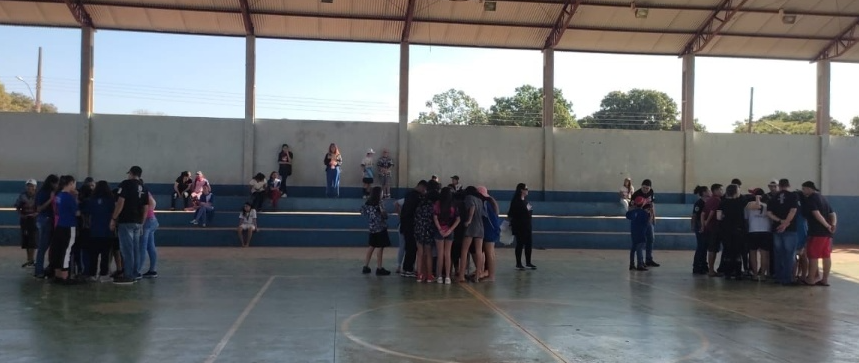 Estudantes da Escola Municipal Flávio Derzi receberam ações da Semana Municipal de Prevenção ao Uso de Drogas Estudantes da Escola Municipal Flávio Derzi receberam ações da Semana Municipal de Prevenção ao Uso de Drogas