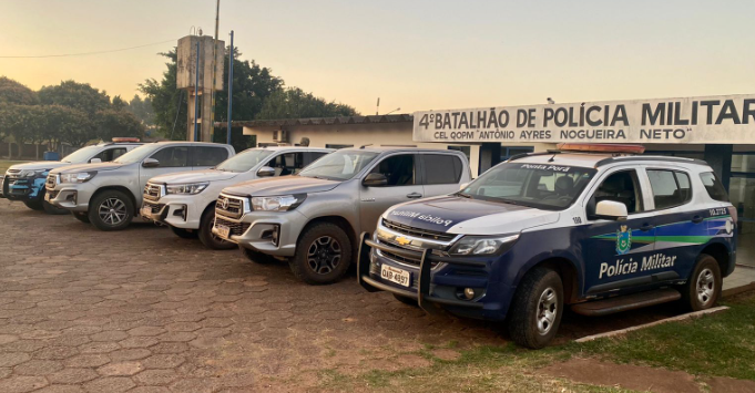 Policiais Militares recuperam 3 caminhonetes roubadas na tarde desta segunda-feira