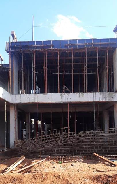 Obra do edifício da Cop Home & Office está a todo vapor em Ponta Porã Obra do edifício da Cop Home & Office está a todo vapor em Ponta Porã