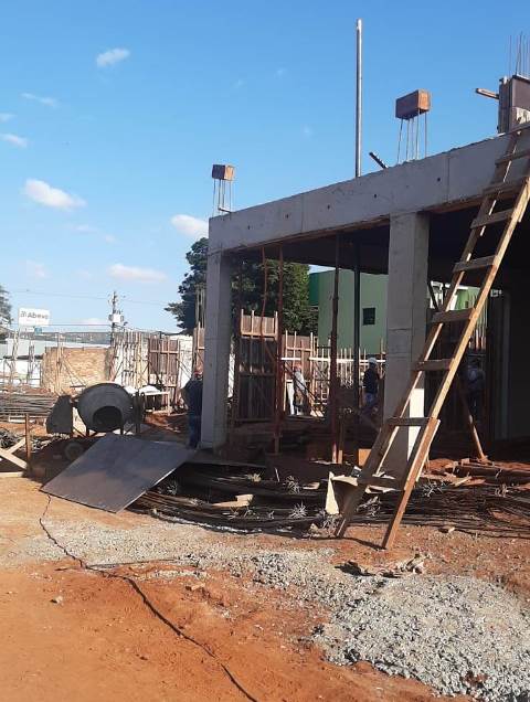 Obra do edifício da Cop Home & Office está a todo vapor em Ponta Porã Obra do edifício da Cop Home & Office está a todo vapor em Ponta Porã