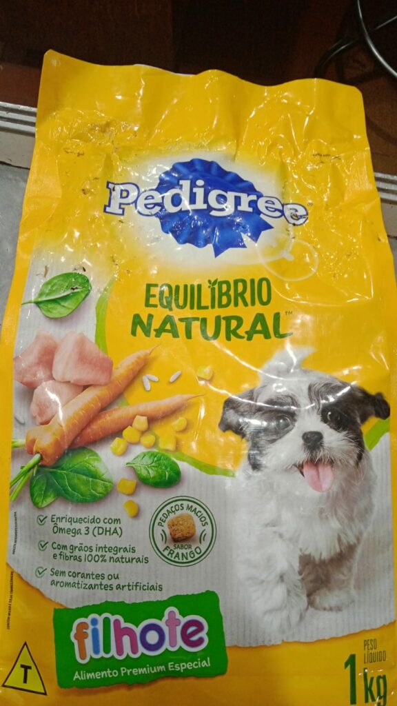 Tibério é o cachorro caramelo meliante que “roubou” ração em supermercado de Amambai
